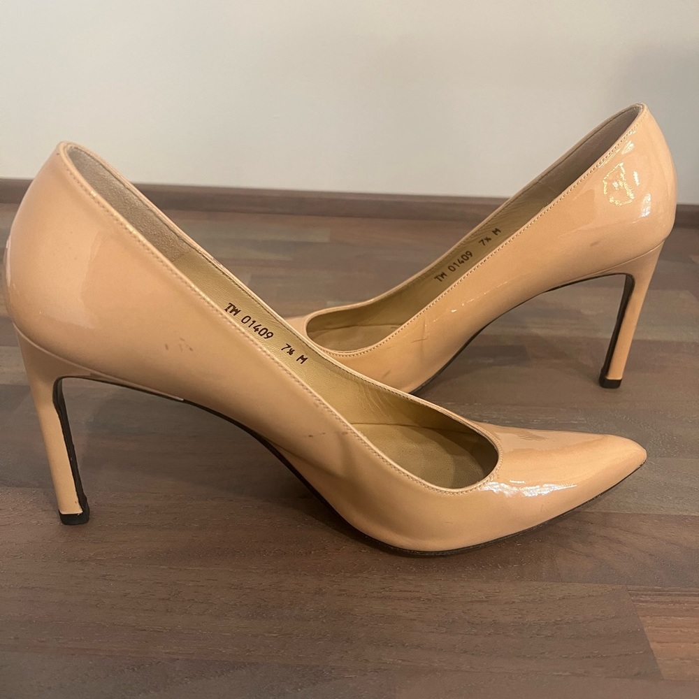 Stuart Weitzman Patent Leather Pumps
